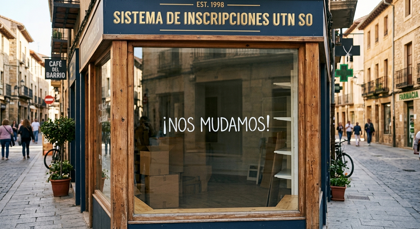 ¡Nos mudamos!